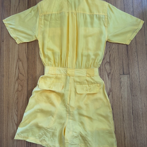 Sarah Richards 100% Silk Romper - Picture 3 of 3